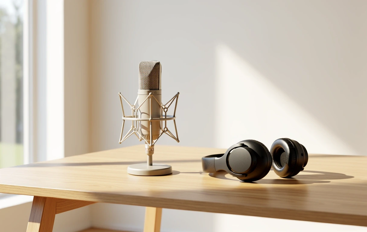 Professional audio equipment representing sound perception quality